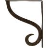 imageEkena Millwork BKTM01X10X12SAS 1 12Inch W x 10Inch D x 12Inch H Ashford Single Wrought Iron BracketAntiqued Pale Gold