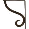 imageEkena Millwork BKTM01X10X12SAS 1 12Inch W x 10Inch D x 12Inch H Ashford Single Wrought Iron BracketAntiqued Pale Gold