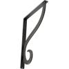 imageEkena Millwork BKTM01X10X12SAS 1 12Inch W x 10Inch D x 12Inch H Ashford Single Wrought Iron BracketAntiqued Pewter