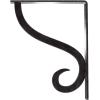 imageEkena Millwork BKTM01X10X12SAS 1 12Inch W x 10Inch D x 12Inch H Ashford Single Wrought Iron BracketAntiqued Pewter