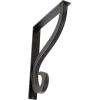 imageEkena Millwork BKTM01X10X12SAS 1 12Inch W x 10Inch D x 12Inch H Ashford Single Wrought Iron BracketAntiqued Pewter