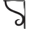 imageEkena Millwork BKTM01X10X12SAS 1 12Inch W x 10Inch D x 12Inch H Ashford Single Wrought Iron BracketAntiqued Pewter