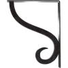 imageEkena Millwork BKTM01X10X12SAS 1 12Inch W x 10Inch D x 12Inch H Ashford Single Wrought Iron BracketAntiqued Pewter