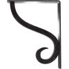 imageEkena Millwork BKTM01X10X12SAS 1 12Inch W x 10Inch D x 12Inch H Ashford Single Wrought Iron BracketAntiqued Pewter