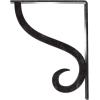 imageEkena Millwork BKTM01X10X12SAS 1 12Inch W x 10Inch D x 12Inch H Ashford Single Wrought Iron BracketAntiqued Silver