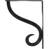 imageEkena Millwork BKTM01X10X12SAS 1 12Inch W x 10Inch D x 12Inch H Ashford Single Wrought Iron BracketAntiqued Silver