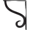 imageEkena Millwork BKTM01X10X12SAS 1 12Inch W x 10Inch D x 12Inch H Ashford Single Wrought Iron BracketAntiqued Silver
