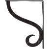 imageEkena Millwork BKTM01X10X12SAS 1 12Inch W x 10Inch D x 12Inch H Ashford Single Wrought Iron BracketAntiqued Silver