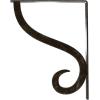 imageEkena Millwork BKTM01X10X12SAS 1 12Inch W x 10Inch D x 12Inch H Ashford Single Wrought Iron BracketAntiqued Warm Silver