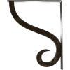 imageEkena Millwork BKTM01X10X12SAS 1 12Inch W x 10Inch D x 12Inch H Ashford Single Wrought Iron BracketAntiqued Warm Silver