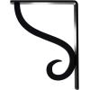 imageEkena Millwork BKTM01X10X12SAS 1 12Inch W x 10Inch D x 12Inch H Ashford Single Wrought Iron BracketPowder Coated Black
