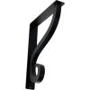 imageEkena Millwork BKTM01X10X12SAS 1 12Inch W x 10Inch D x 12Inch H Ashford Single Wrought Iron BracketPowder Coated Black