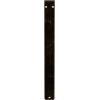 imageEkena Millwork BKTM01X10X12STN 1 2 W x 10 D x 12 H Tristan Wrought Iron Bracket Single Center BraceAntiqued Brass