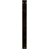 imageEkena Millwork BKTM01X10X12STN 1 2 W x 10 D x 12 H Tristan Wrought Iron Bracket Single Center BraceAntiqued Brass