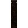 imageEkena Millwork BKTM01X10X12STN 1 2 W x 10 D x 12 H Tristan Wrought Iron Bracket Single Center BraceAntiqued Brass
