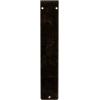 imageEkena Millwork BKTM01X10X12STN 1 2 W x 10 D x 12 H Tristan Wrought Iron Bracket Single Center BraceAntiqued Brass