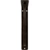 imageEkena Millwork BKTM01X10X12STN 1 2 W x 10 D x 12 H Tristan Wrought Iron Bracket Single Center BraceAntiqued Brass
