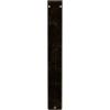 imageEkena Millwork BKTM01X10X12STN 1 2 W x 10 D x 12 H Tristan Wrought Iron Bracket Single Center BraceAntiqued Brass