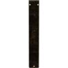 imageEkena Millwork BKTM01X10X12STN 1 2 W x 10 D x 12 H Tristan Wrought Iron Bracket Single Center BraceAntiqued Pale Gold