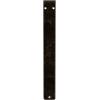 imageEkena Millwork BKTM01X10X12STN 1 2 W x 10 D x 12 H Tristan Wrought Iron Bracket Single Center BraceAntiqued Pale Gold