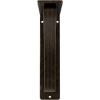 imageEkena Millwork BKTM01X10X12STN 1 2 W x 10 D x 12 H Tristan Wrought Iron Bracket Single Center BraceAntiqued Pale Gold