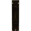 imageEkena Millwork BKTM01X10X12STN 1 2 W x 10 D x 12 H Tristan Wrought Iron Bracket Single Center BraceAntiqued Pale Gold