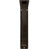 imageEkena Millwork BKTM01X10X12STN 1 2 W x 10 D x 12 H Tristan Wrought Iron Bracket Single Center BraceAntiqued Pale Gold