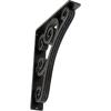 imageEkena Millwork BKTM01X10X12STN 1 2 W x 10 D x 12 H Tristan Wrought Iron Bracket Single Center BraceAntiqued Pewter