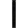 imageEkena Millwork BKTM01X10X12STN 1 2 W x 10 D x 12 H Tristan Wrought Iron Bracket Single Center BraceAntiqued Pewter