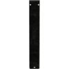 imageEkena Millwork BKTM01X10X12STN 1 2 W x 10 D x 12 H Tristan Wrought Iron Bracket Single Center BraceAntiqued Pewter