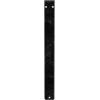 imageEkena Millwork BKTM01X10X12STN 1 2 W x 10 D x 12 H Tristan Wrought Iron Bracket Single Center BraceAntiqued Silver