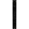 imageEkena Millwork BKTM01X10X12STN 1 2 W x 10 D x 12 H Tristan Wrought Iron Bracket Single Center BraceAntiqued Silver