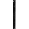 imageEkena Millwork BKTM01X10X12STN 1 2 W x 10 D x 12 H Tristan Wrought Iron Bracket Single Center BraceAntiqued Silver
