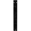 imageEkena Millwork BKTM01X10X12STN 1 2 W x 10 D x 12 H Tristan Wrought Iron Bracket Single Center BraceAntiqued Silver