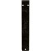 imageEkena Millwork BKTM01X10X12STN 1 2 W x 10 D x 12 H Tristan Wrought Iron Bracket Single Center BraceAntiqued Warm Silver
