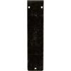 imageEkena Millwork BKTM01X10X12STN 1 2 W x 10 D x 12 H Tristan Wrought Iron Bracket Single Center BraceAntiqued Warm Silver
