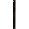 imageEkena Millwork BKTM01X10X12STN 1 2 W x 10 D x 12 H Tristan Wrought Iron Bracket Single Center BraceAntiqued Warm Silver