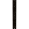 imageEkena Millwork BKTM01X10X12STN 1 2 W x 10 D x 12 H Tristan Wrought Iron Bracket Single Center BraceAntiqued Warm Silver