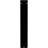 imageEkena Millwork BKTM01X10X12STN 1 2 W x 10 D x 12 H Tristan Wrought Iron Bracket Single Center BracePowder Coated Black