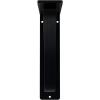 imageEkena Millwork BKTM01X10X12STN 1 2 W x 10 D x 12 H Tristan Wrought Iron Bracket Single Center BracePowder Coated Black