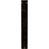 imageEkena Millwork BKTM01X10X12SVE 1 2 W x 10 D x 12 H Versailles Wrought Iron Bracket Single Center BraceAntiqued Brass