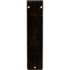 imageEkena Millwork BKTM01X10X12SVE 1 2 W x 10 D x 12 H Versailles Wrought Iron Bracket Single Center BraceAntiqued Bronze
