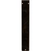 imageEkena Millwork BKTM01X10X12SVE 1 2 W x 10 D x 12 H Versailles Wrought Iron Bracket Single Center BraceAntiqued Bronze