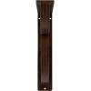 imageEkena Millwork BKTM01X10X12SVE 1 2 W x 10 D x 12 H Versailles Wrought Iron Bracket Single Center BraceAntiqued Copper