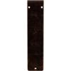 imageEkena Millwork BKTM01X10X12SVE 1 2 W x 10 D x 12 H Versailles Wrought Iron Bracket Single Center BraceAntiqued Copper