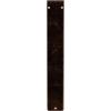 imageEkena Millwork BKTM01X10X12SVE 1 2 W x 10 D x 12 H Versailles Wrought Iron Bracket Single Center BraceAntiqued Copper