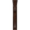 imageEkena Millwork BKTM01X10X12SVE 1 2 W x 10 D x 12 H Versailles Wrought Iron Bracket Single Center BraceAntiqued Copper