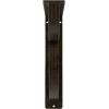 imageEkena Millwork BKTM01X10X12SVE 1 2 W x 10 D x 12 H Versailles Wrought Iron Bracket Single Center BraceAntiqued Pale Gold