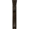 imageEkena Millwork BKTM01X10X12SVE 1 2 W x 10 D x 12 H Versailles Wrought Iron Bracket Single Center BraceAntiqued Pale Gold