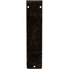 imageEkena Millwork BKTM01X10X12SVE 1 2 W x 10 D x 12 H Versailles Wrought Iron Bracket Single Center BraceAntiqued Pale Gold